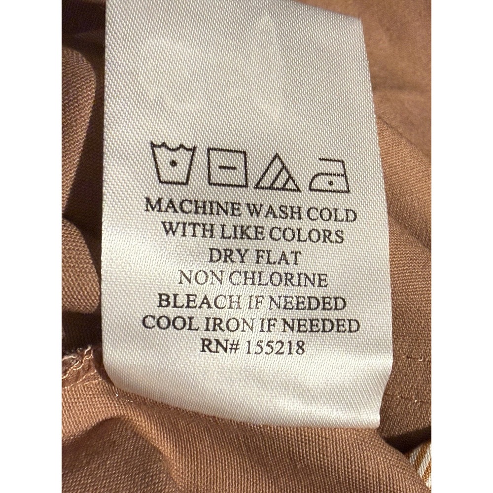 Wildfang Essential Skirtall XL Rose Brown Overall Mini Dress NWT - Picture 9 of 12